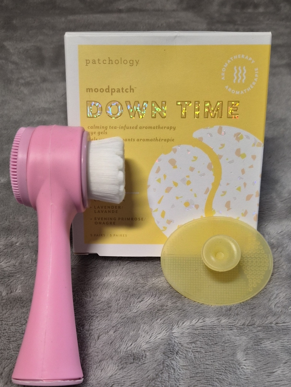 Down Time Calming Aromatherapy Eye Gels - Pink